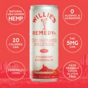 Willie’s Remedy Strawberry Watermelon 5mg Sparkling Seltzer