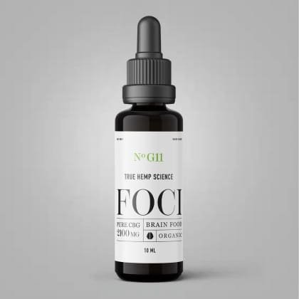How to Boost Brain Health with FOCI - Brain Focus 2100mg CBG Oil - True Hemp Science