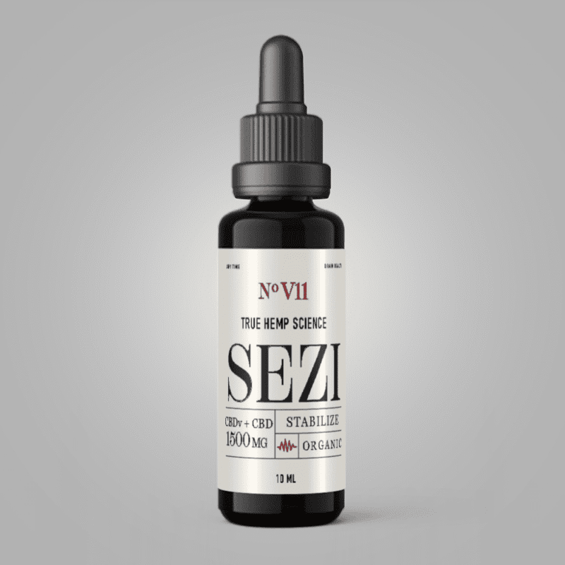 SEZI - Organic - CBDv Distillate 1500mg - True Hemp Science