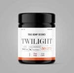 TWILIGHT 50 - Count Gummies 5 mg THC + 100 mg CBD Full - Spectrum Hemp Extract - True Hemp Science