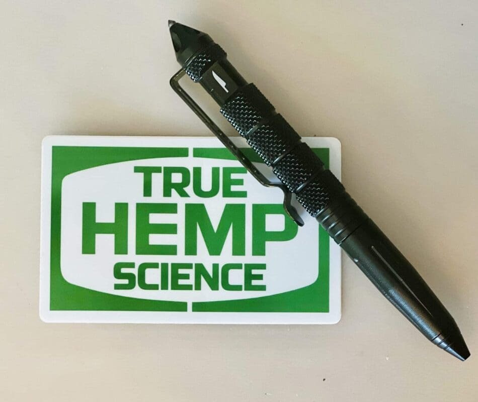 Unleashing the Power of the Black Ink Tactical Pen: A Review - True Hemp Science